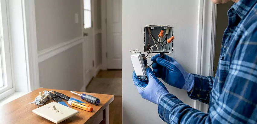 Motion Sensor Light Switch Replacement in Antioch