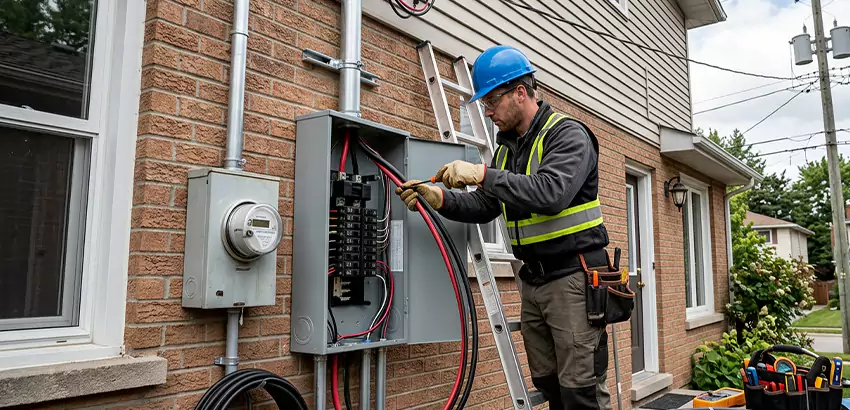 Outdoor Subpanel Installation in Antioch