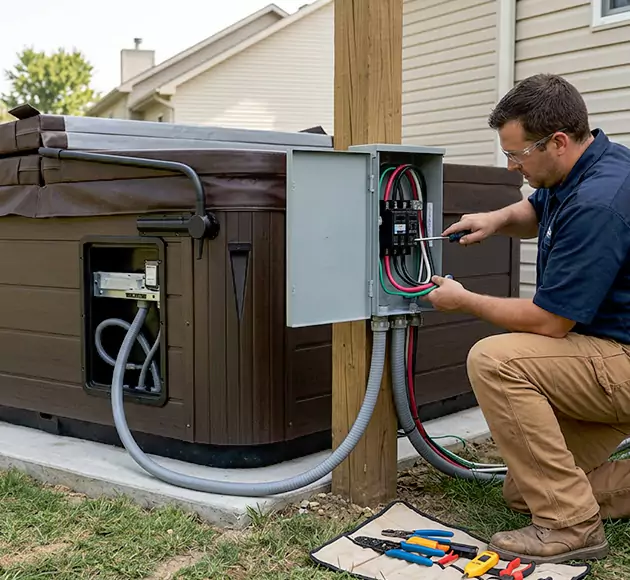 Professional Hot Tub Electrical Installation: Your Local Spa Wiring Team in Antioch, TN